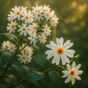 parijat plant (night jasmine / harsingar) – fragrant flowering plant for home & garden