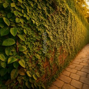 wall creeper plant – ficus pumila green leaves | fast growing climber for vertical walls & indoor decor – plantrea