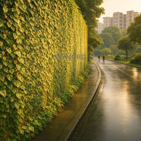 11 wall creeper plant – ficus pumila green leaves | fast growing climber for vertical walls & indoor decor – plantrea