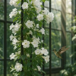 tecoma white flower plant (tecoma stans 'alba') – 10 to 12 inch live plant