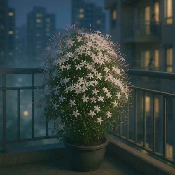 pink jasmine plant – fragrant flowering creeper for home & garden