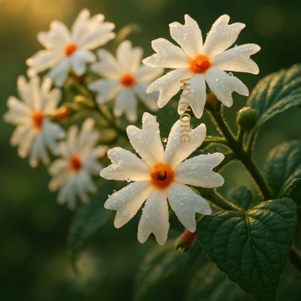 parijat plant (night jasmine / harsingar) – fragrant flowering plant for home & garden