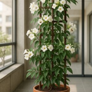tecoma white flower plant (tecoma stans 'alba') – 10 to 12 inch live plant