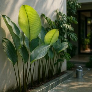 calathea lutea plant – tall, elegant tropical foliage (15–18 inches)