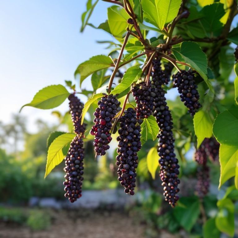 botanical photography of pakistan mulberry pakistan mulberry visual appearance long dark purple