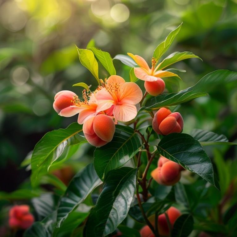 botanical photography of peach phithranthra peach phithranthra visual appearance peach phithrant
