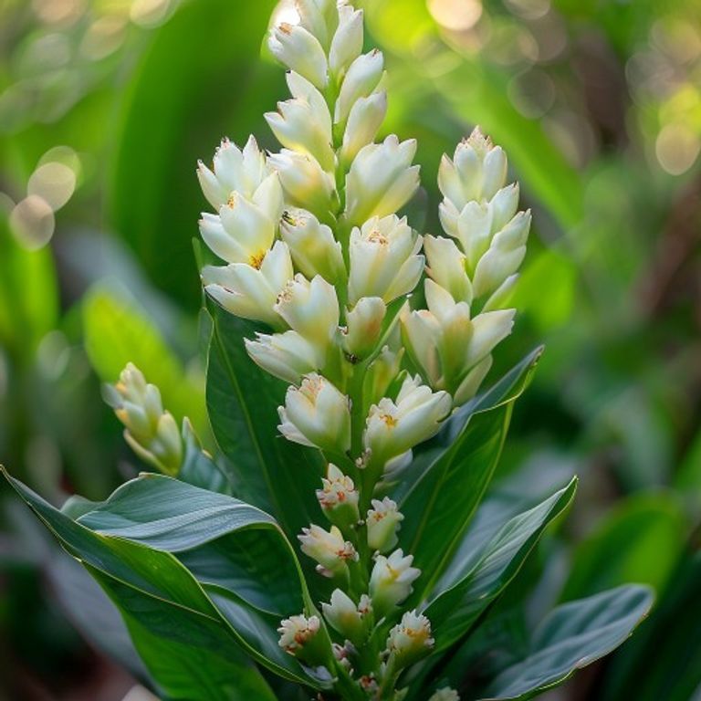 botanical photography of white cocco white cocco visual appearance white cocco tropical plant wi