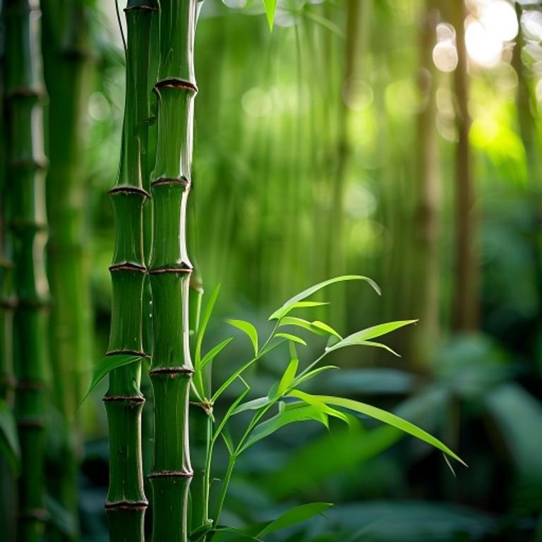 botanical photography of bamboo sacred bambusa vulgaris visual appearance bamboo sacred trop