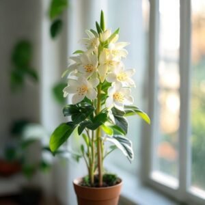 botanical photography of china doll plant radermachera sinica visual appearance china doll plant