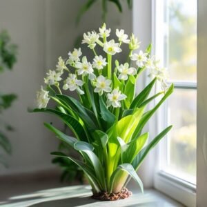 botanical photography of chlorophytum green chlorophytum laxum visual appearance chlorophytum