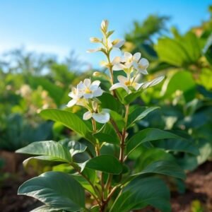 botanical photography of curry leaf murraya koenigii visual appearance curry leaf tropical plant