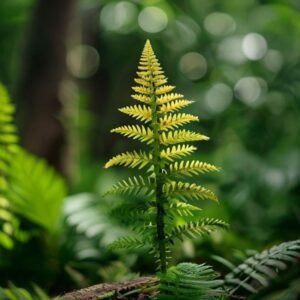 botanical photography of fern nephrolepis exaltata visual appearance fern tropical plant with pr