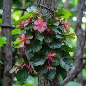 botanical photography of ficus radicans ficus pumila visual appearance ficus radicans tropical p