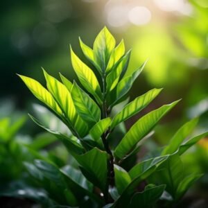 botanical photography of khufia visual appearance khufia tropical plant with lush green foliage l