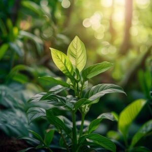 botanical photography of lipote visual appearance lipote tropical plant with lush green foliage l