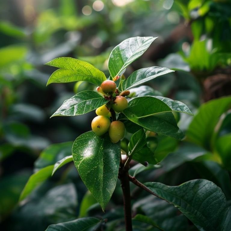 botanical photography of miracle fruit fruited visual appearance miracle fruit fruited tropica