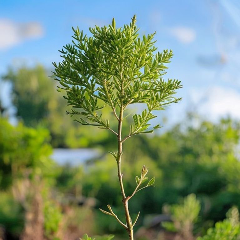 botanical photography of moringa moringa oleifera visual appearance delicate feathery compound l
