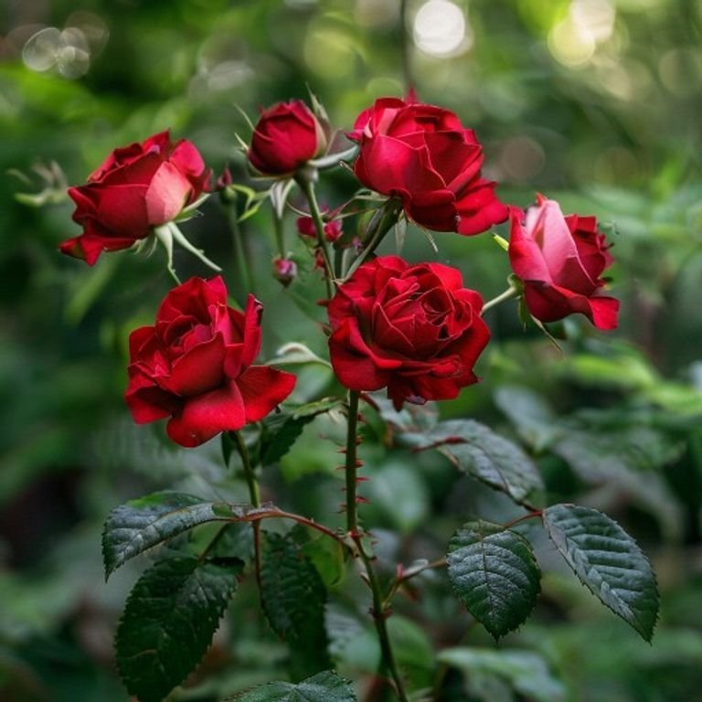 botanical photography of rose red rosa red masterpiece visual appearance classic multi petal