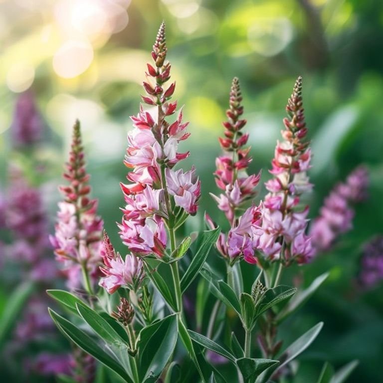 botanical photography of salvia salvia splendens visual appearance salvia tropical plant with pr