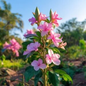 botanical photography of tabebuia handroanthus impetiginosus visual appearance tabebuia tropical