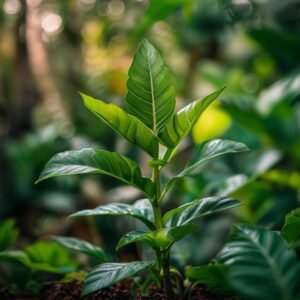 botanical photography of unknown plant visual appearance unknown plant tropical plant with lush gr 3