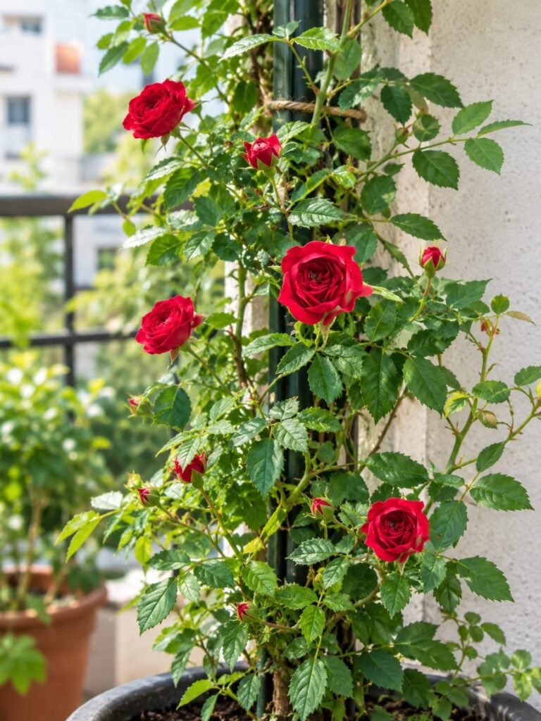 miniature climbing rose